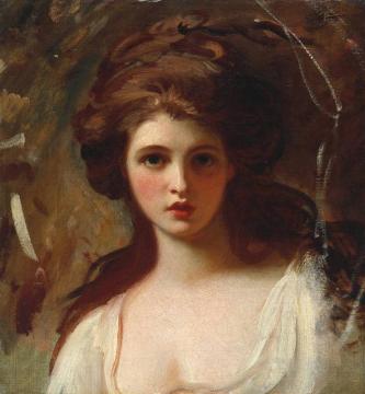 Lady Hamilton As Circe Artwork by George Romney