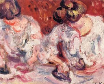 Two Ironing Women Artwork by Louis Valtat