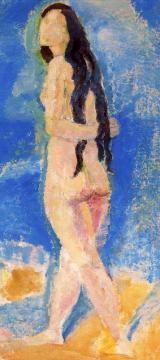 Standing Nude Artwork by Daniel Vazquez Diaz