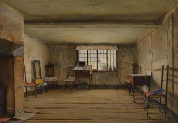 The Room In Which Shakespeare Was Born Artwork by Henry Wallis