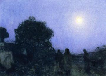 Christ And His Desciples On The Road To Bethany Artwork by Henry Ossawa Tanner