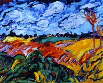 Field Of Wheat Artwork by Maurice De Vlaminck