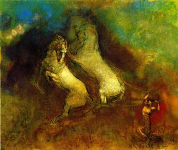 The Chariot of Apollo Artwork by Odilon Redon