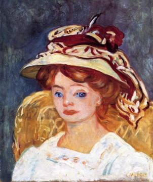 Young Woman Artwork by Louis Valtat