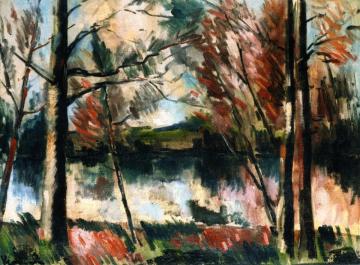 Trees Artwork by Maurice De Vlaminck