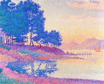 An Cove In Saint-tropez Artwork by Paul Signac