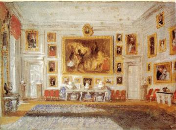 Petworth: the Drawing room Artwork by Joseph Mallord William Turner
