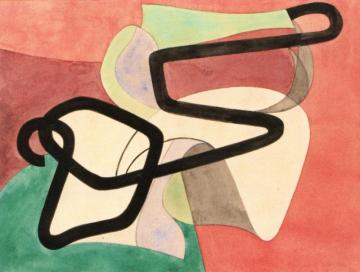 Abstract Composition Artwork by Auguste Herbin