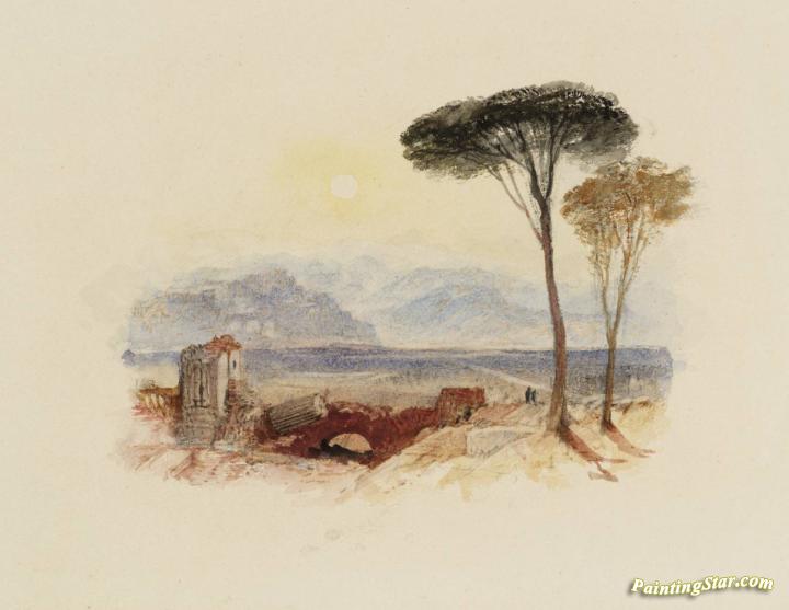 Rogers's 'italy' - Perugia Artwork by Joseph Mallord William Turner