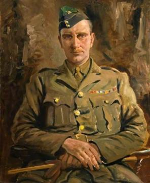 Lieutenant Colonel G. N. Wood Artwork by Edward Brian Seago