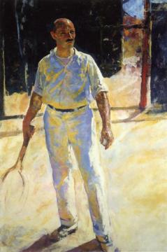 The Tennis Player Artwork by Charles W. Hawthorne