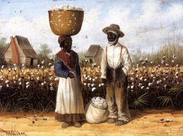 Cotton Pickers Artwork by William Aiken Walker