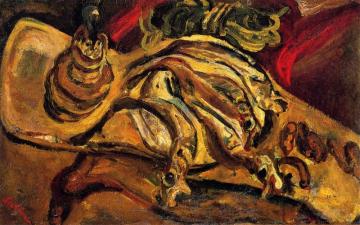 Still Life With Fish Artwork by Chaim Soutine