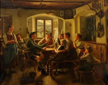 Hunters Artwork by Emil Rau