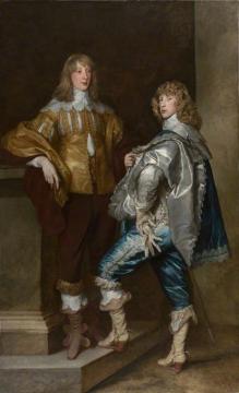 Lord John Stuart and His Brother, Lord Bernard Stuart Artwork by Anthony van Dyck