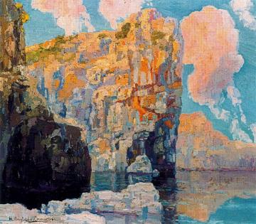 Acantilado En Formentor Artwork by Hermen Anglada Camarasa