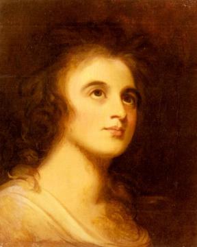 Portrait Of Emma Hamilton Artwork by George Romney