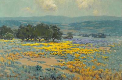 California Wildflowers Artwork by Granville Redmond