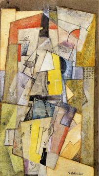 Cubist Composition Artwork by Georges Valmier