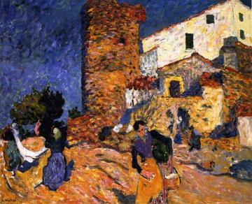 Water Carriers By A Country House Artwork by Louis Valtat