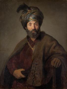 Man In Oriental Costume Artwork by Rembrandt van Rijn