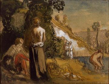 Study for ‘The Bathers’ Artwork by Sir William Orpen