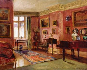 The Front Parlor Artwork by Walter Gay