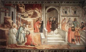Disputation In The Synagogue Artwork by Fra Filippo Lippi