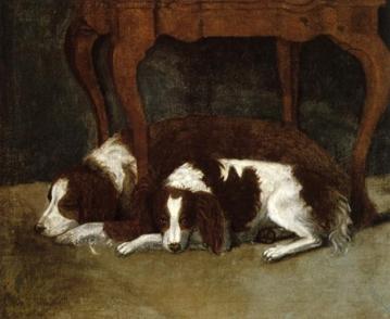 The Hunter Dogs Artwork by Gilbert Stuart