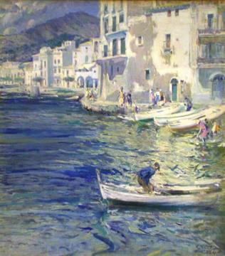 Cadaques Artwork by Segundo Matilla Marina