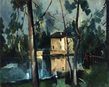 Landscape Artwork by Maurice De Vlaminck