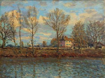Grand Jatte Artwork by Alfred Sisley