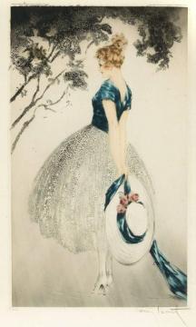 In The Nest Artwork by Louis Icart