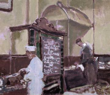 The Tottenham Distillery Artwork by Walter Richard Sickert
