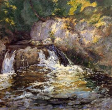 Waterfall Artwork by John Twachtman