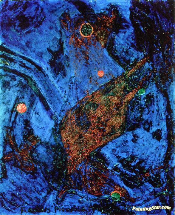 Small Sun Artwork by Francis Picabia