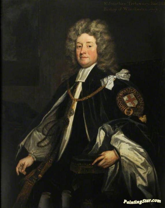 Sir Jonathan Trelawny Artwork by Sir Godfrey Kneller