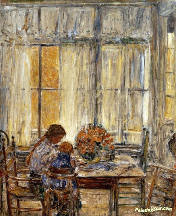 The Children Artwork by Frederick Childe Hassam