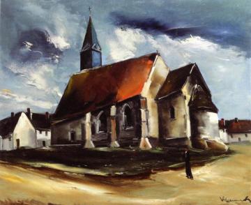 Church In Brittany Artwork by Maurice De Vlaminck