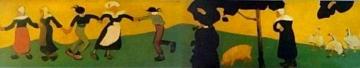 Breton Dance Artwork by Paul Serusier