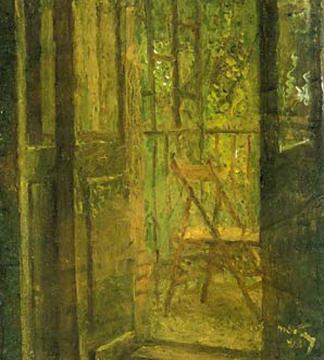 Green June Artwork by Tatiana Yablonskaya