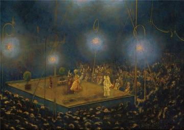 The Night Time Performance Artwork by Emma Ciardi