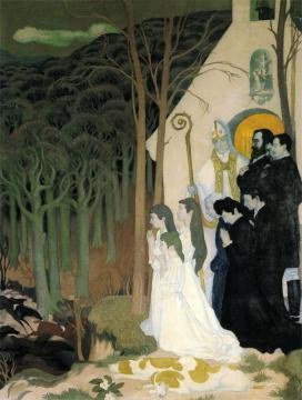 La Légende De Saint-hubert Artwork by Maurice Denis