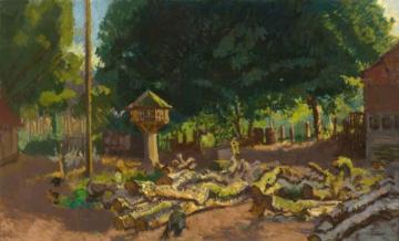 La Scierie De Torqueville Artwork by Walter Richard Sickert