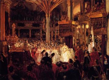 Sketch For The Coronation Of King William I At Königsberg Artwork by Adolph von Menzel