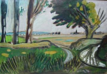 Landscape Artwork by Auguste Chabaud