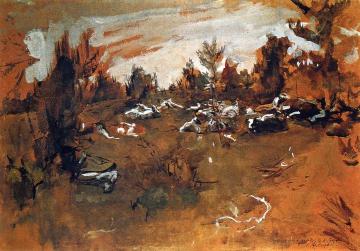Herd Artwork by Valentin Serov
