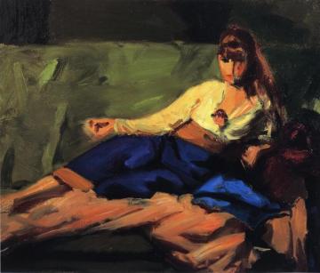 The Lounge Artwork by Robert Henri