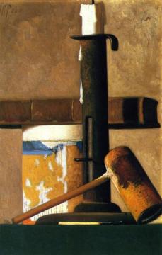 Candlestick, Pipe And Mug Artwork by John Frederick Peto