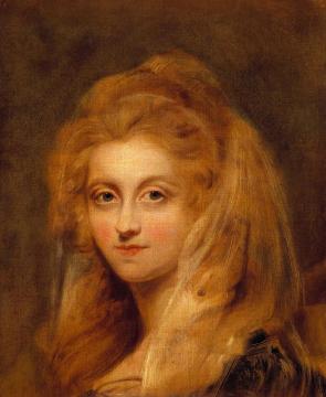 Portrait Of A Lady Artwork by George Romney